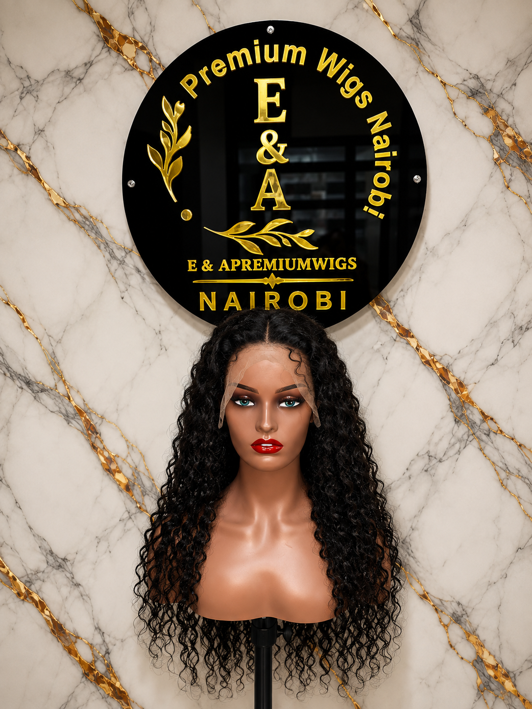 32-Inch SDD Water Curl Wig